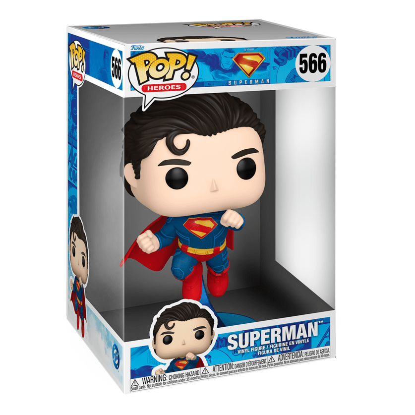 Funko – Pop! Vinyl – DC – Superman Special Edition 10 Inch Figure 889698856461