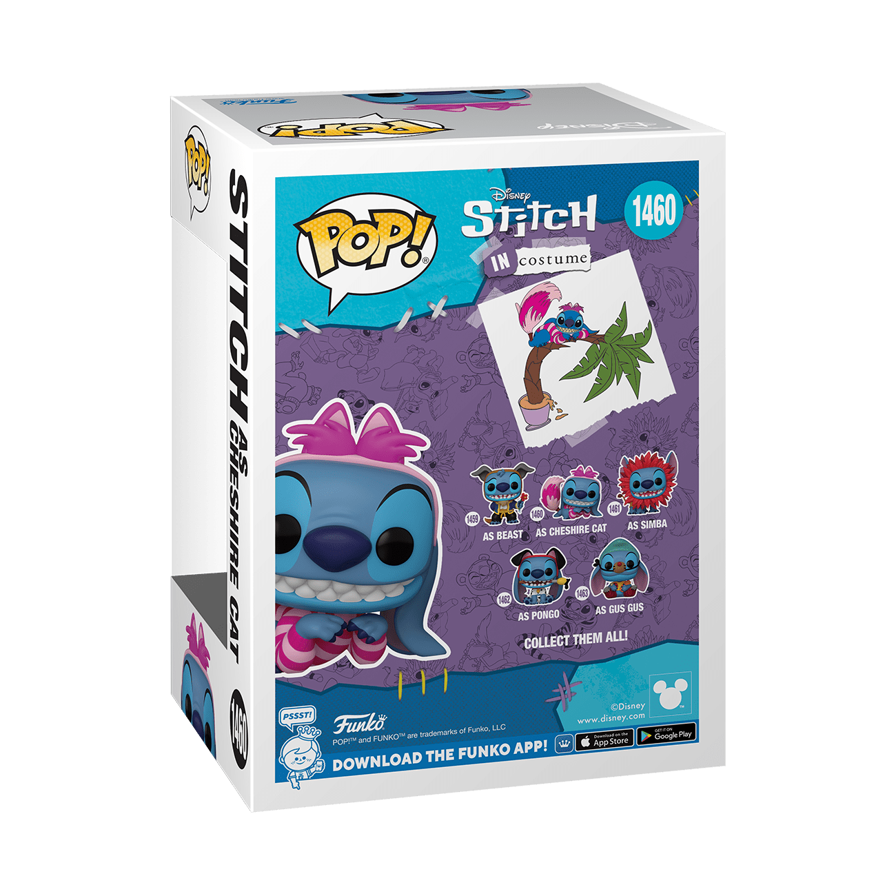 Funko – Pop! Vinyl – Disney – Stitch As Cheshire Cat 889698751636
