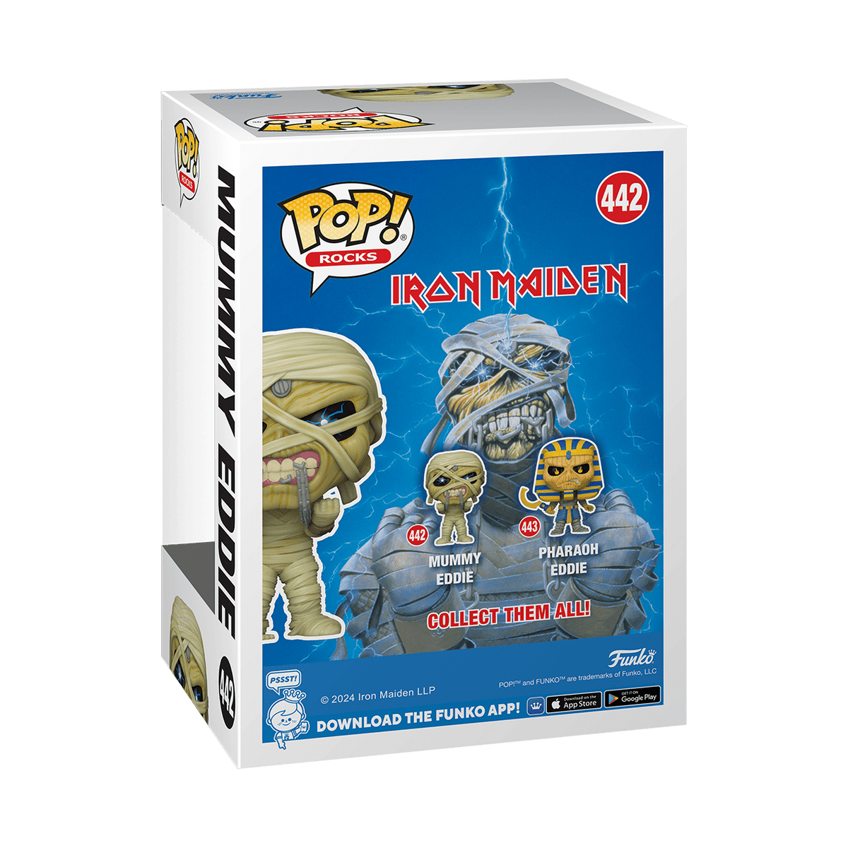Funko – Pop! Vinyl – Iron Maiden – Eddie Mummy Limited Edition 889698840217