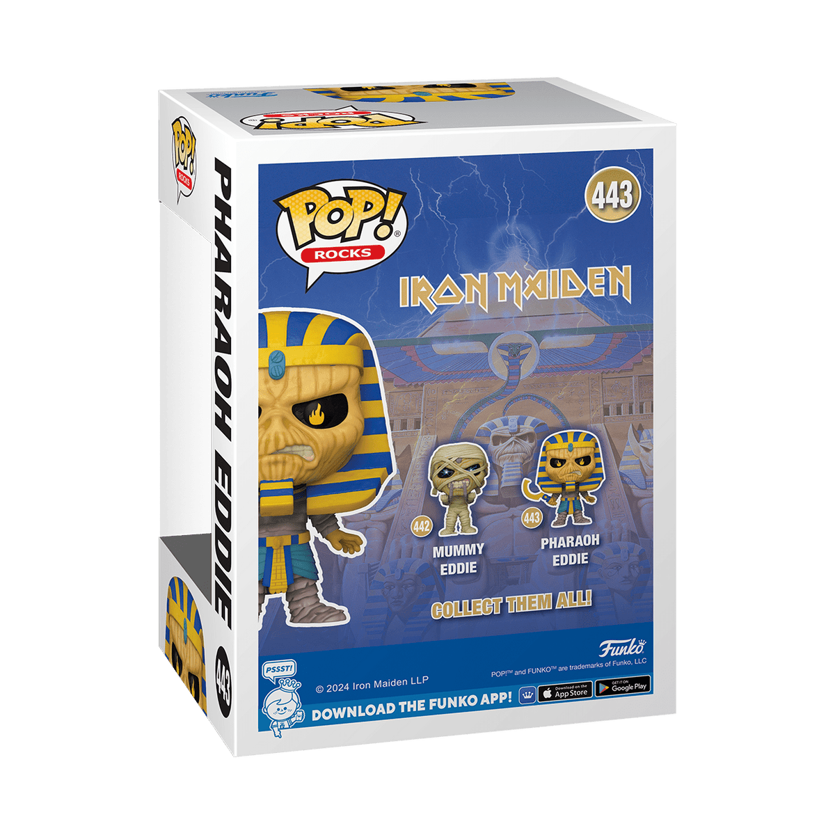 Funko – Pop! Vinyl – Iron Maiden – Pharaoh Limited Edition 889698840224
