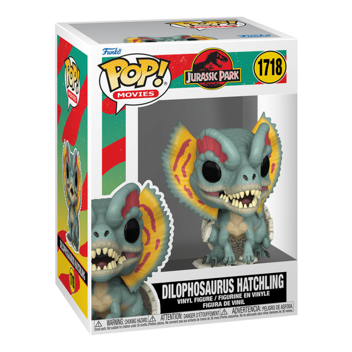 Funko Pop! Vinyl - Jurassic Park Hatchling Dilophosaurus 889698759847