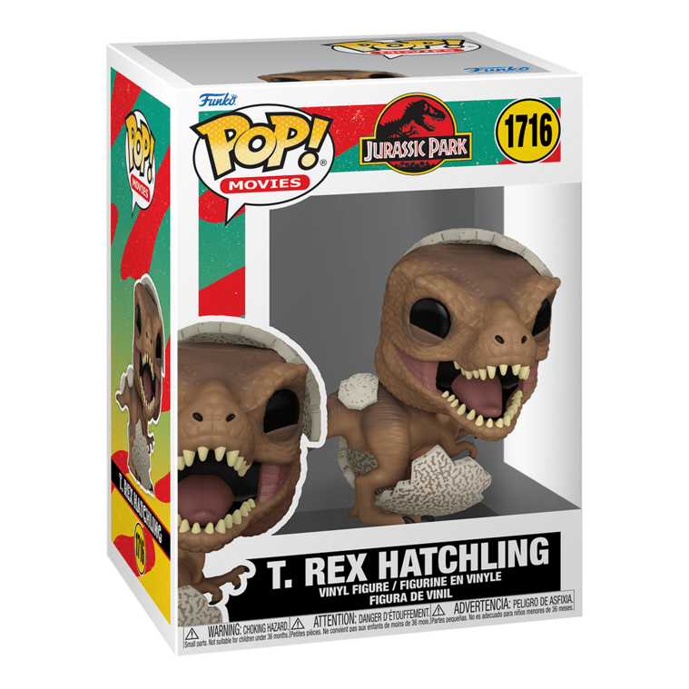 Funko Pop! Vinyl - Jurassic Park Hatchling T-Rex Figure 889698759861