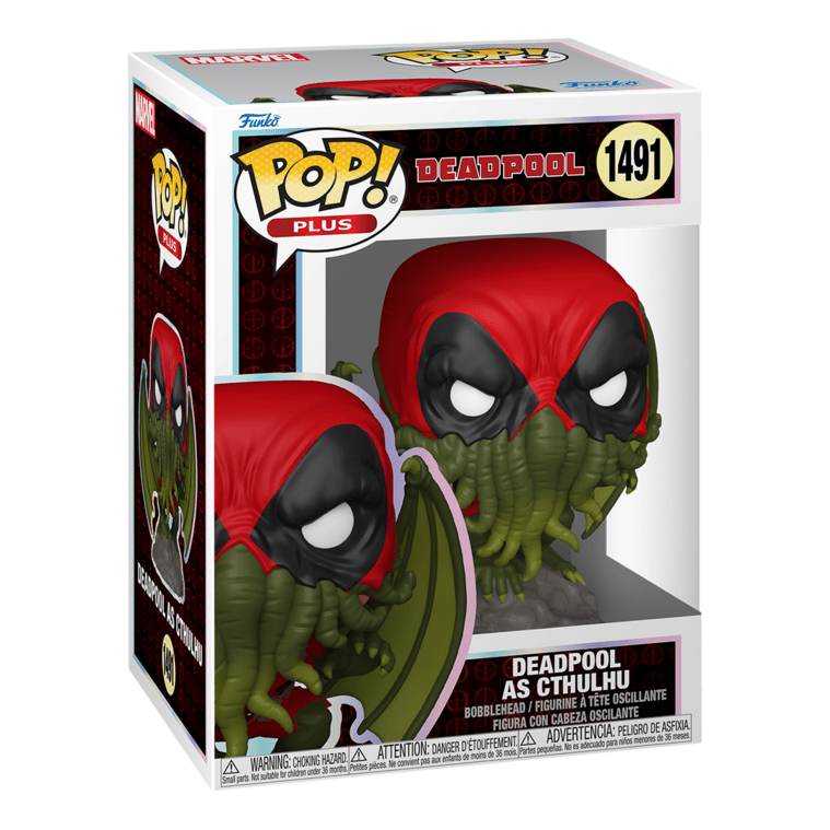 Funko – Pop! Vinyl – Marvel – Deadpool Cthulhu Limited Edition