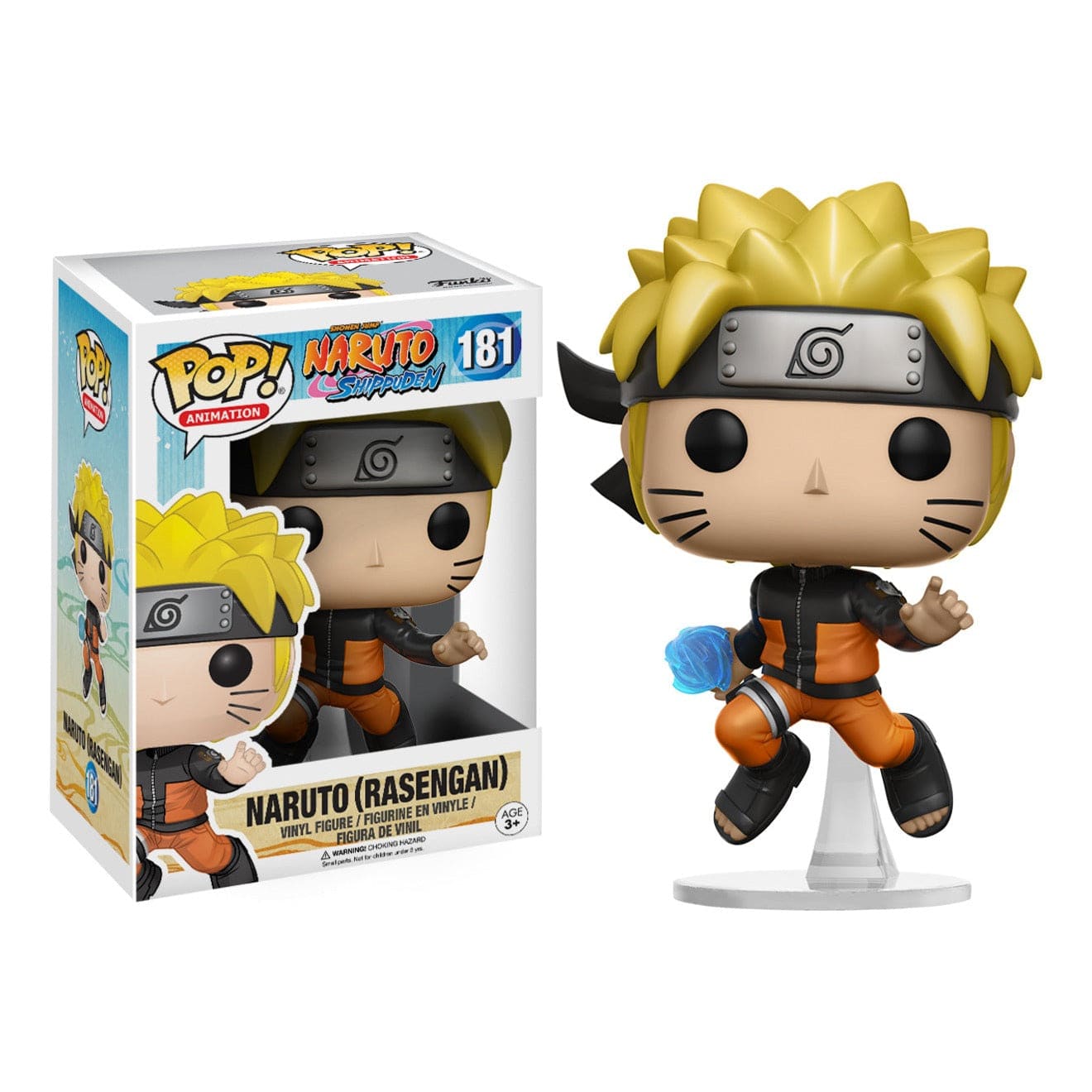 Funko – Pop! Vinyl – Naruto – Naruto Rasengan 889698129978