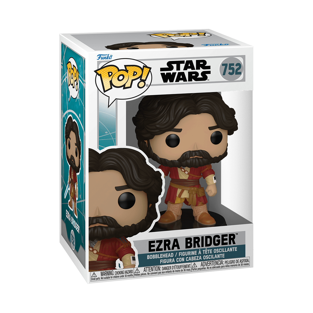 Funko – Pop! Vinyl – Star Wars – Ezra Bridger Exclusive 889698837620