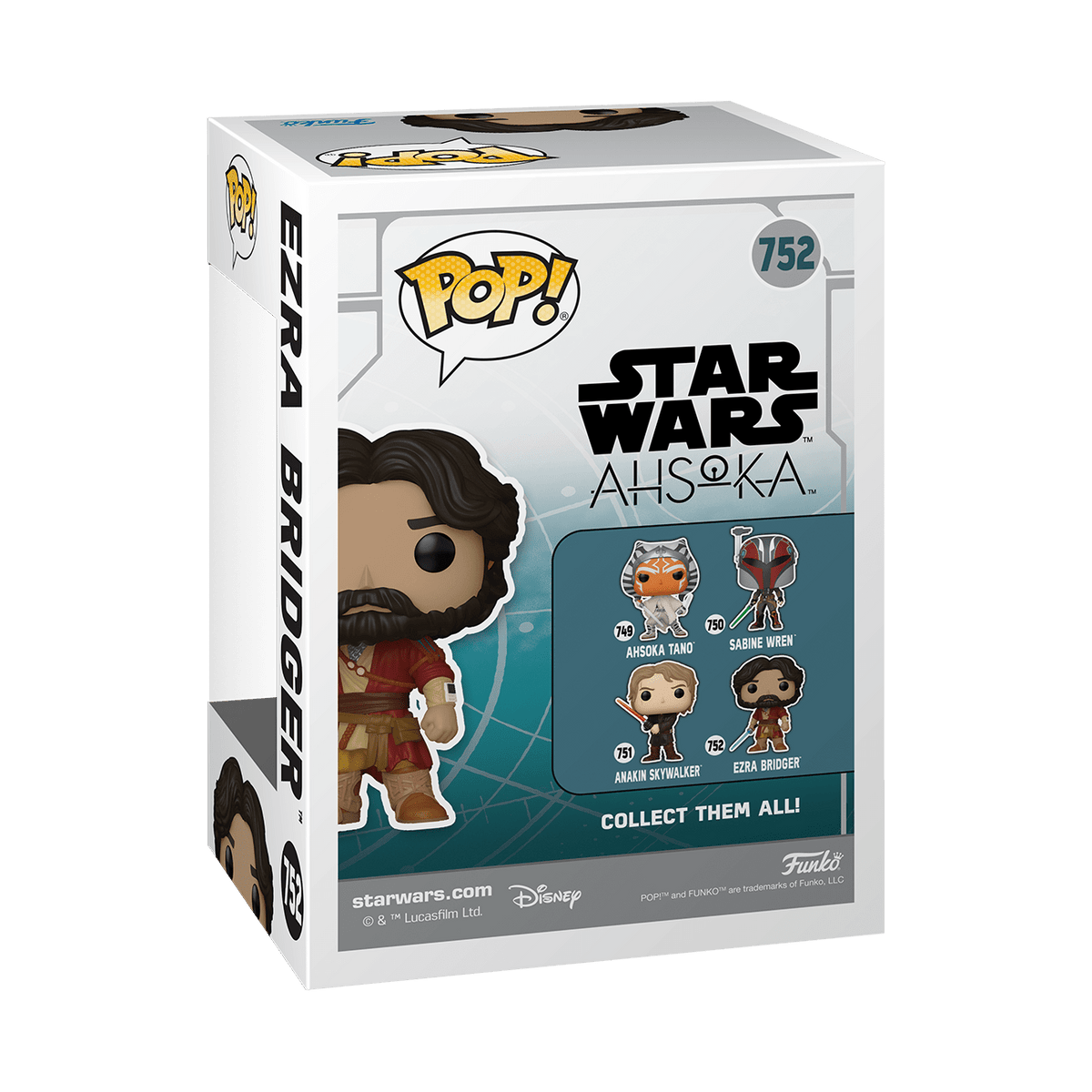 Funko – Pop! Vinyl – Star Wars – Ezra Bridger Exclusive 889698837620
