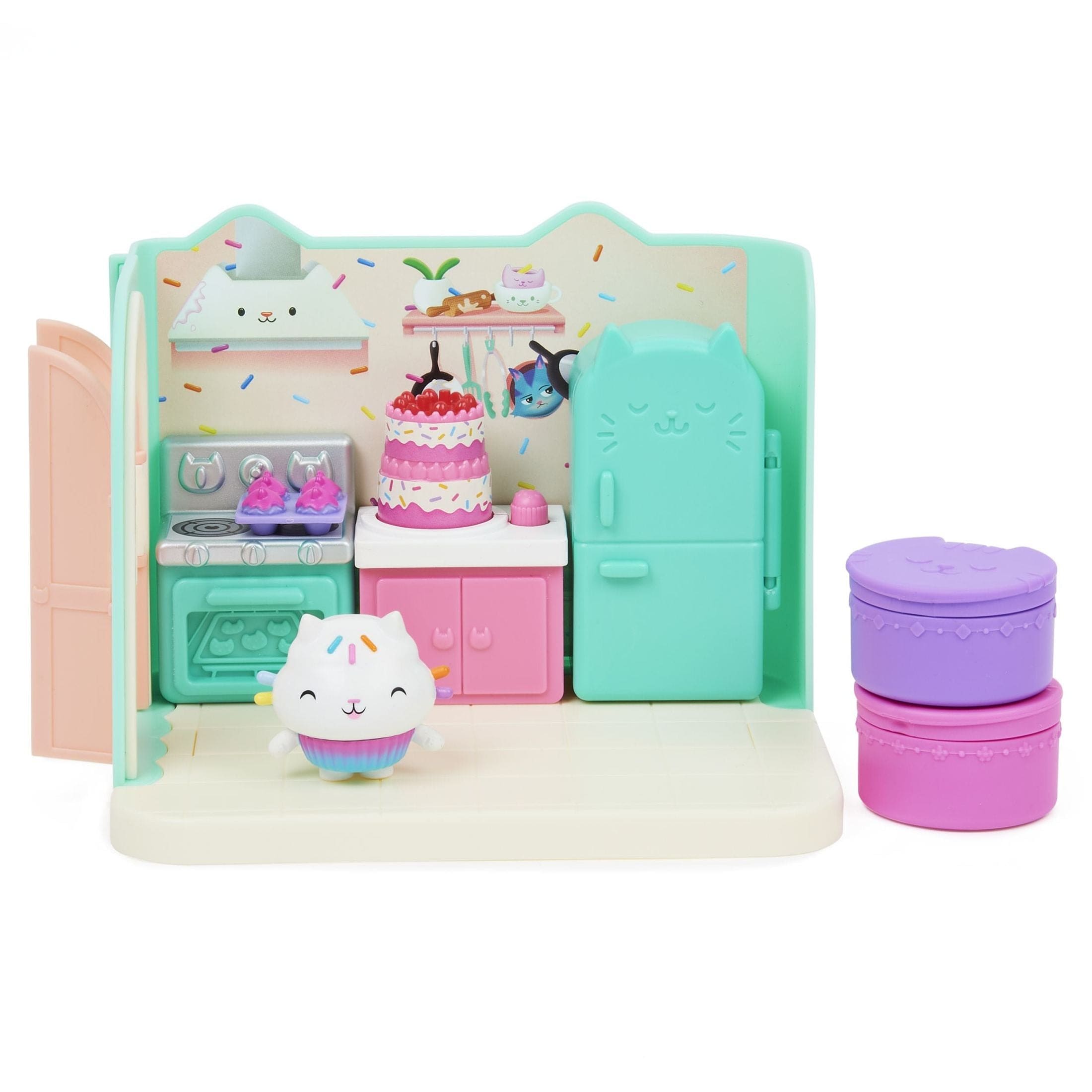 Gabby's Dollhouse Bakey with Cakey Kitchen 778988374092
