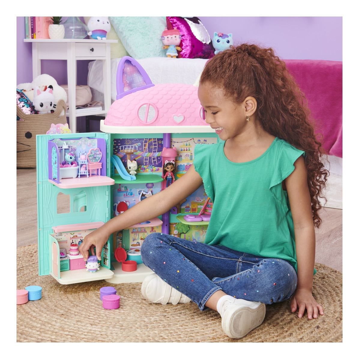 Gabby's Dollhouse Bakey with Cakey Kitchen 778988374092