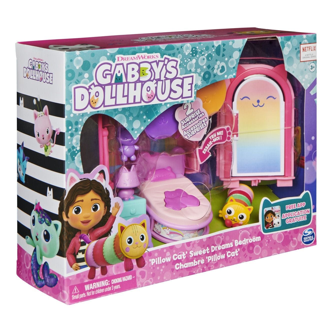 Gabby's Dollhouse Deluxe Room - Bedroom 778988374115