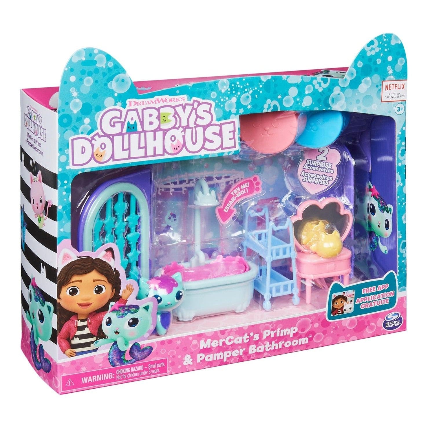 Gabby's Dollhouse Deluxe Room Set Asst 778988365267