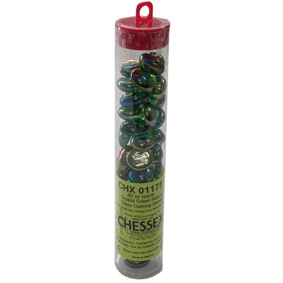 Gaming Stone Colors: Crystal Green Iridized 601982015787