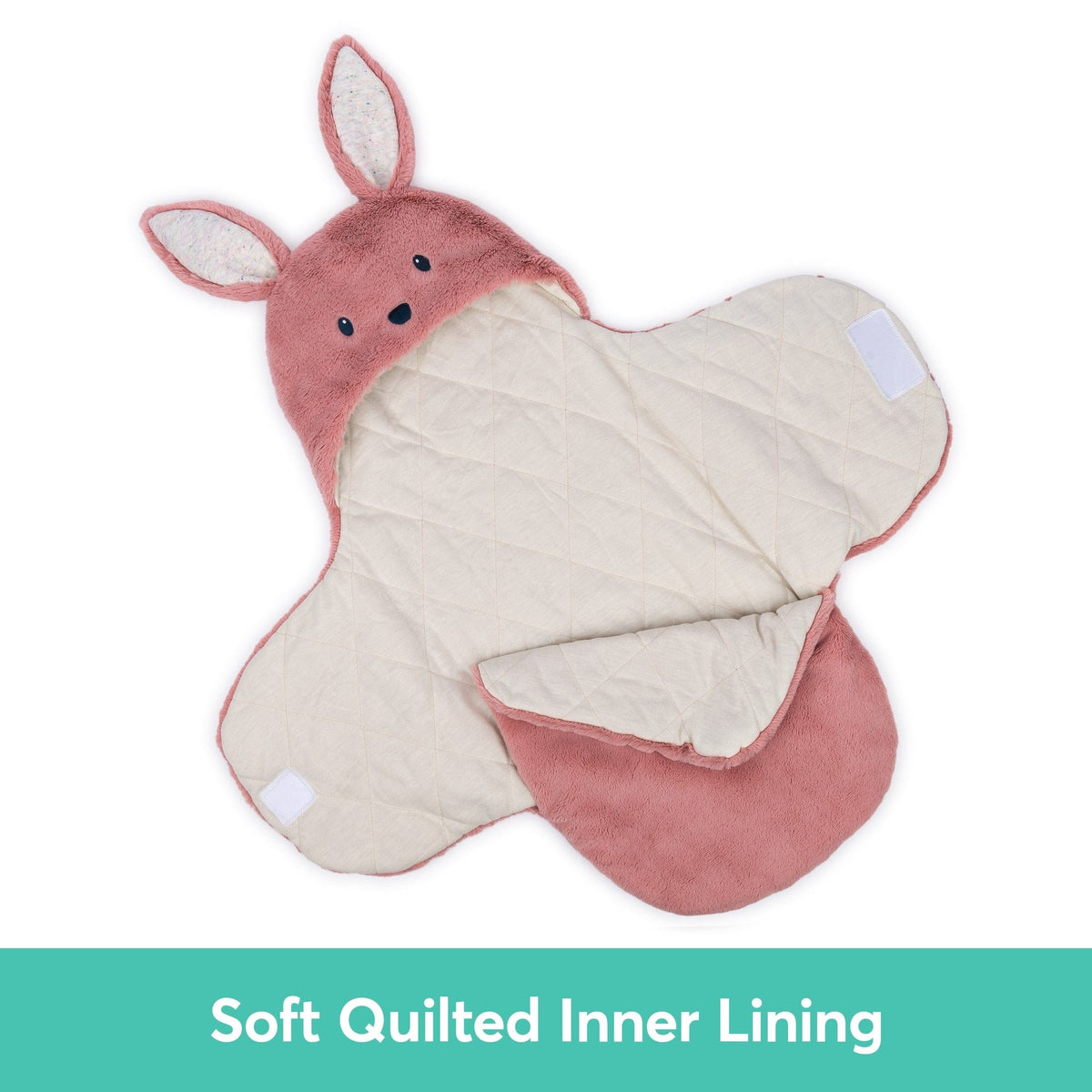 GUND Baby Oh So Snuggly Blanket Wrap Bunny Plush Toy