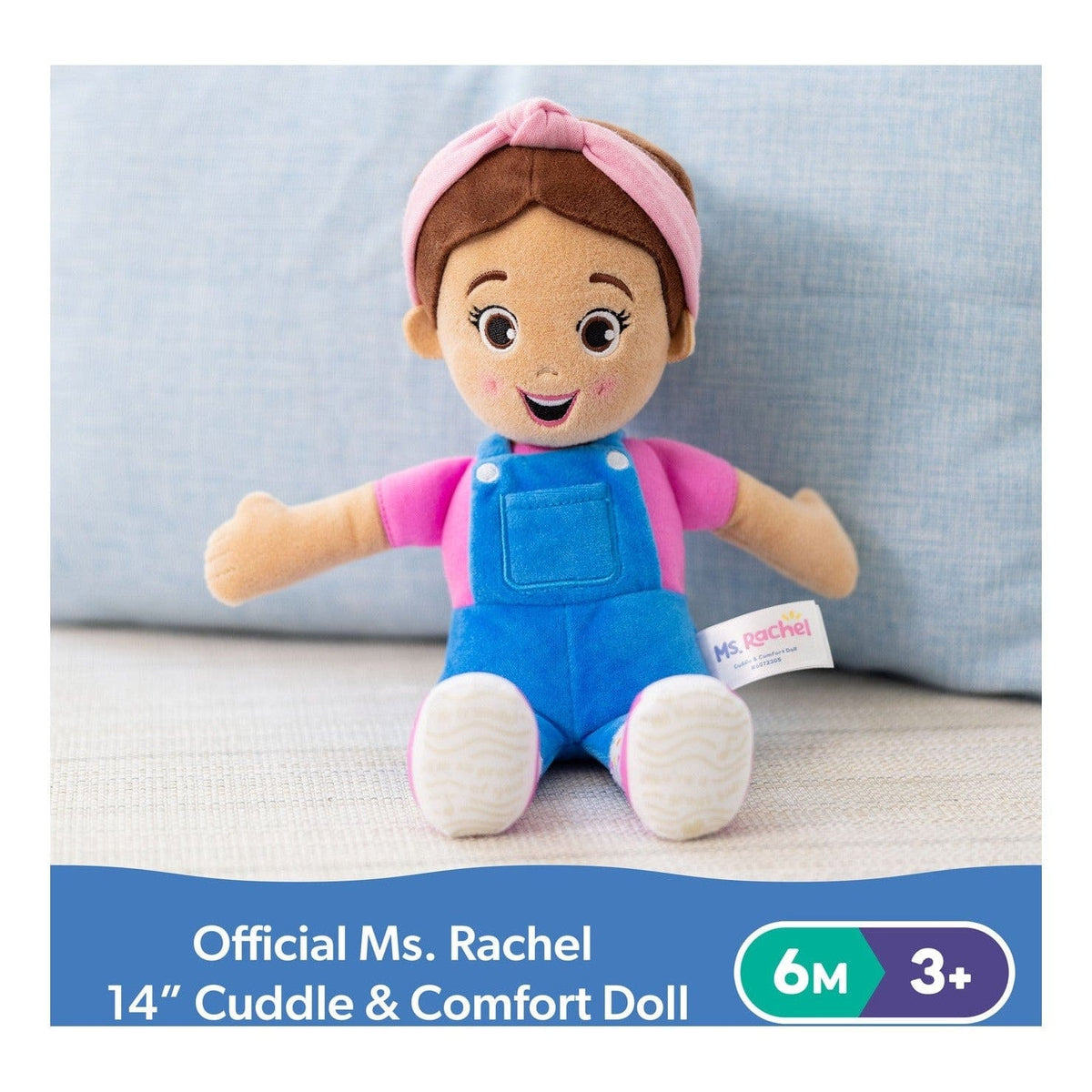 GUND – Ms. Rachel Cuddle and Comfort Doll Plush Toy