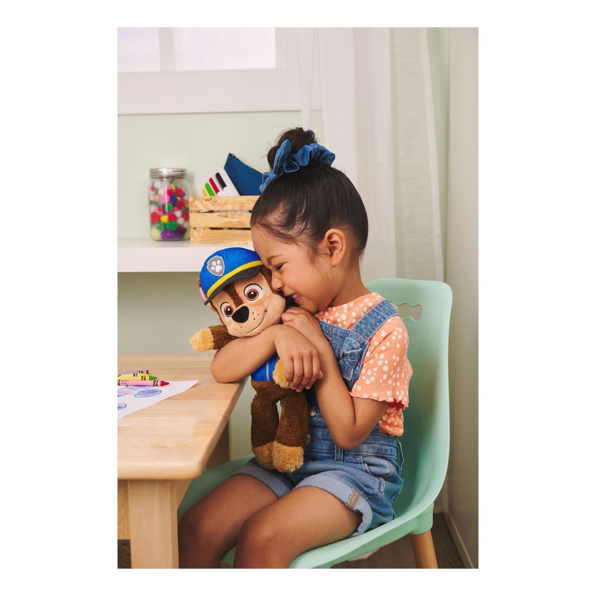 Gund Paw Patrol Official Chase Take-Along Plush 778988600559