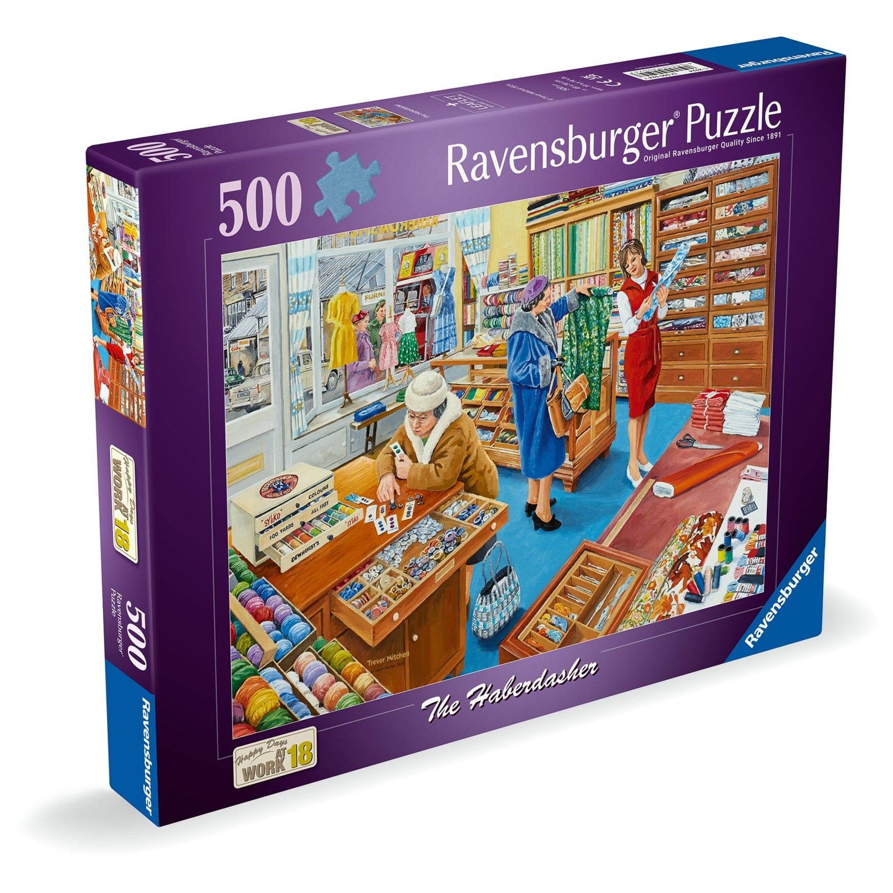 Happy Days At Work The Haberdasher 500pc 4005555005247