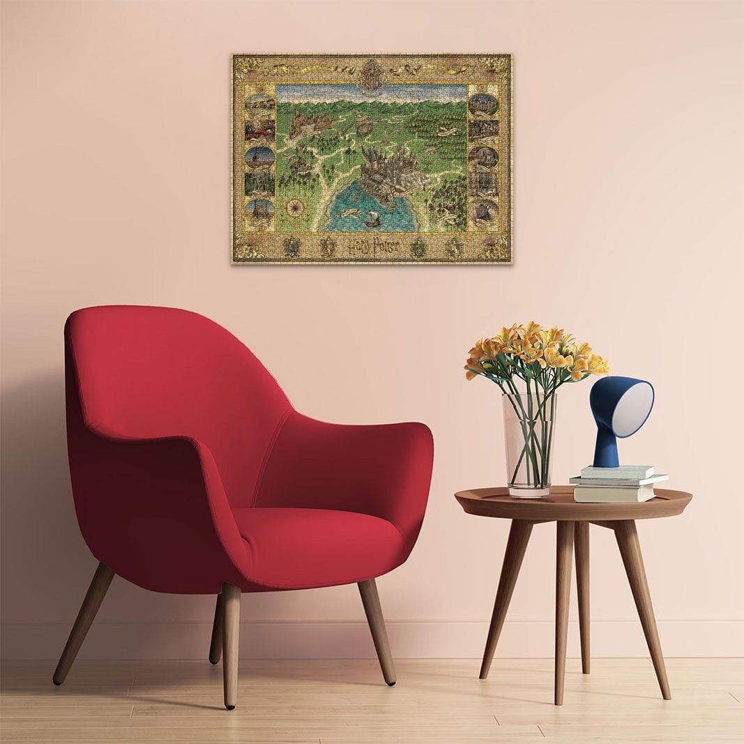 Harry Potter Hogwarts Map 1500pc 4005555007203
