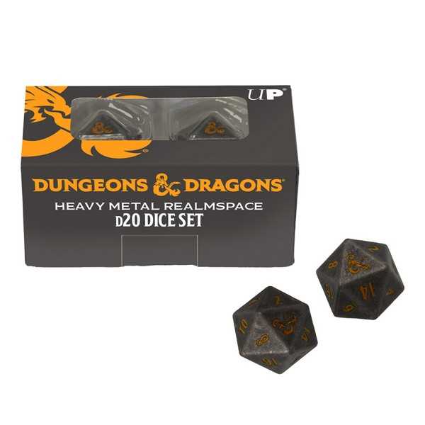 Heavy Metal Realmspace D20 Dice Set: Dungeons & Dragons DDN 74427194093