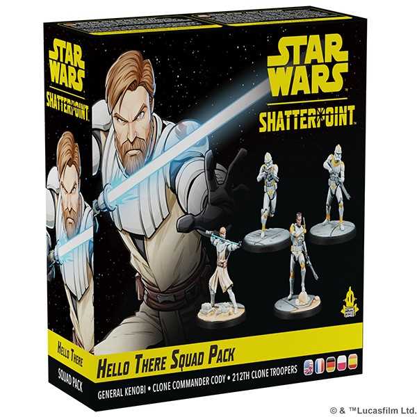 Hello There (General Kenobi Squad Pack): Star Wars Shatterpoint 841333120313