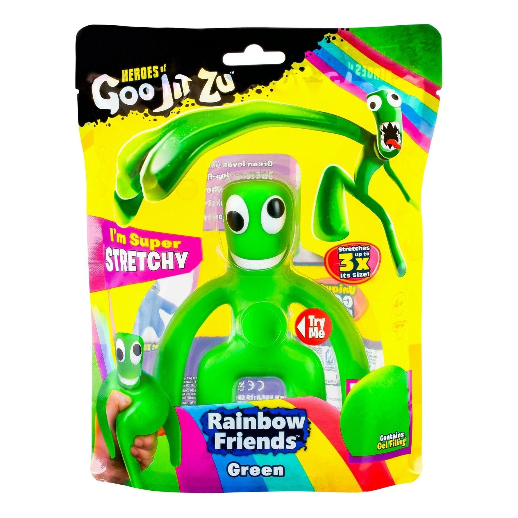 Heroes of Goo Jit Zu Rainbow Friends - Green 5029736082697