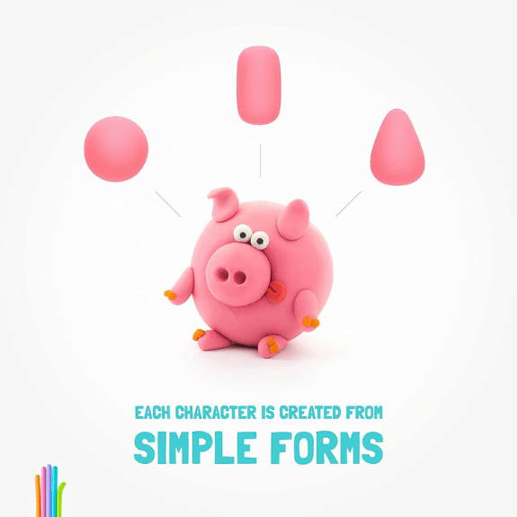 Hey Clay Animals 6 Can 5011666735743