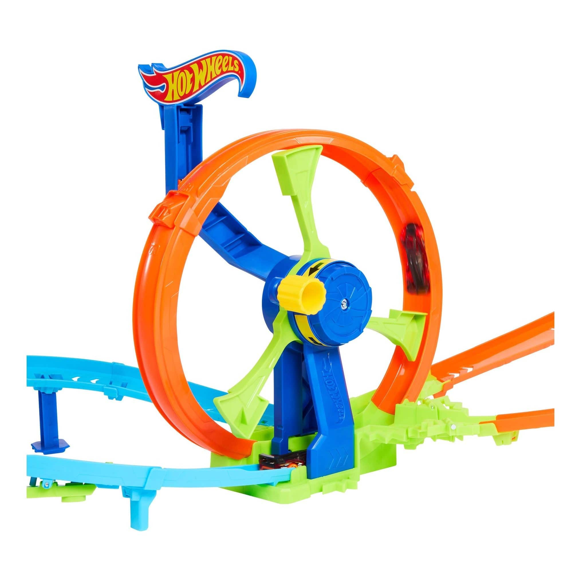 * Hot Wheels Action Turbine Challenge Playset 194735266357