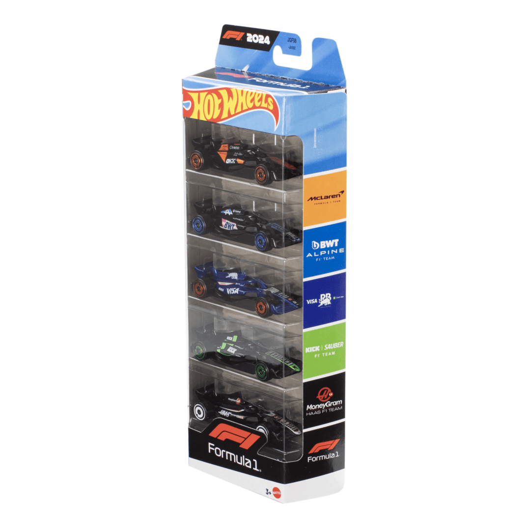 Hot Wheels Car 5 Pack Formula 1 194735312511