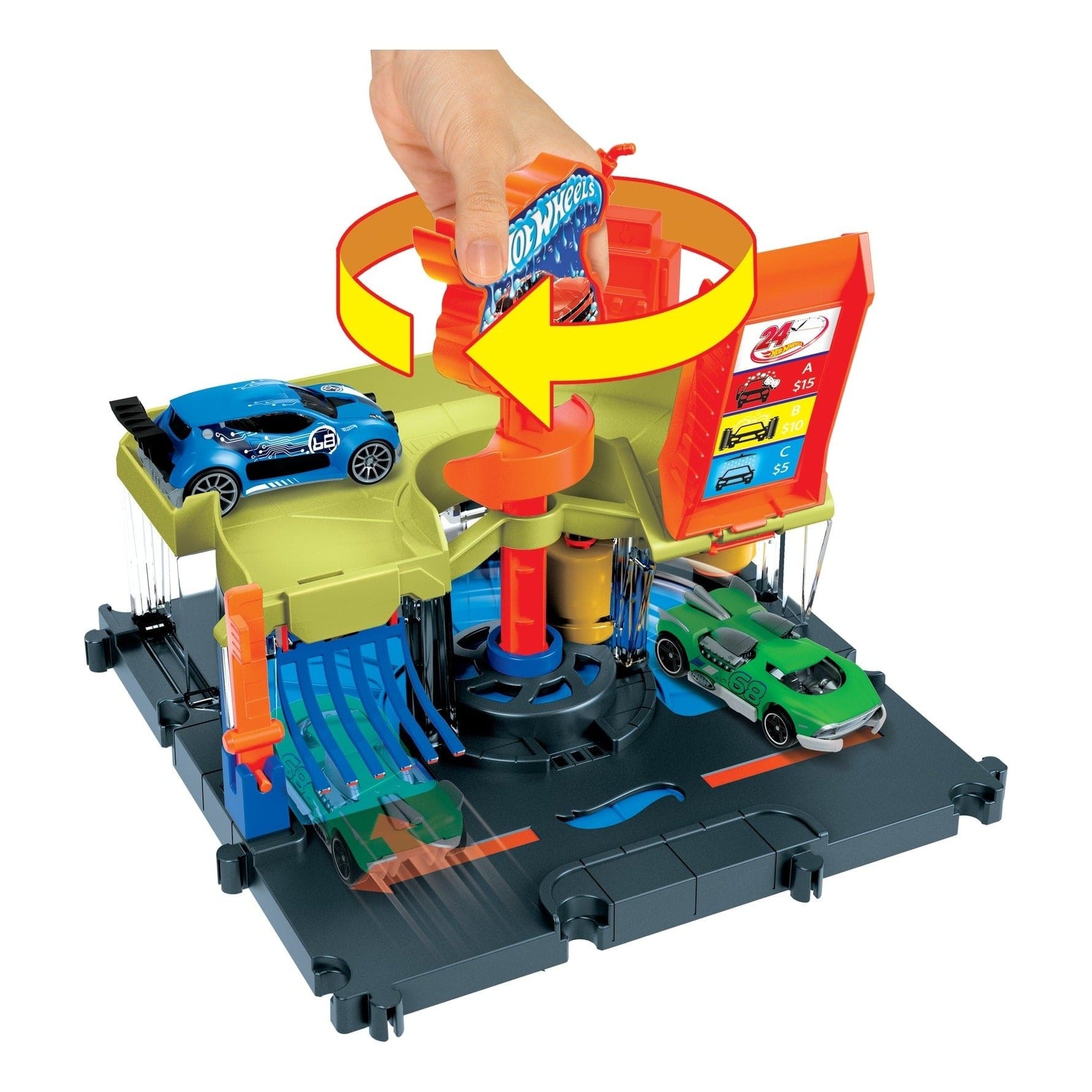Hot Wheels City Downtown Track Set Assortment 0194735030101