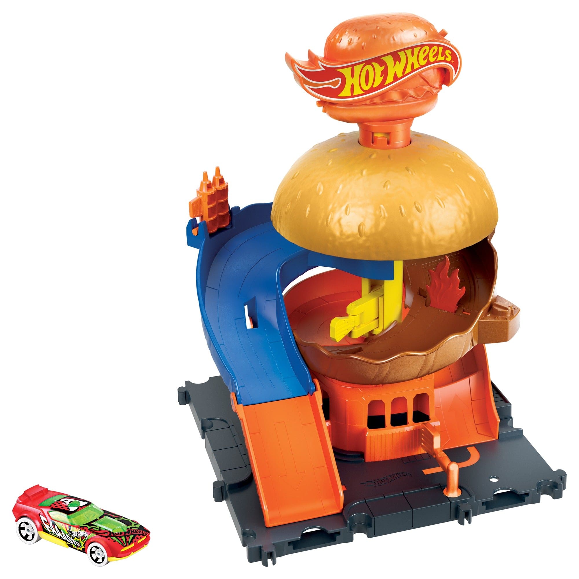Hot Wheels City Downtown Track Set Assortment 0194735030101