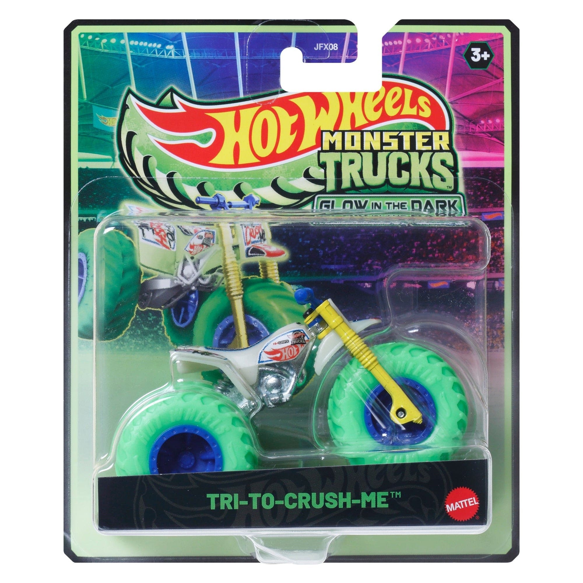 Hot Wheels Monster Trucks Glow in the Dark Assortment 1019473530770