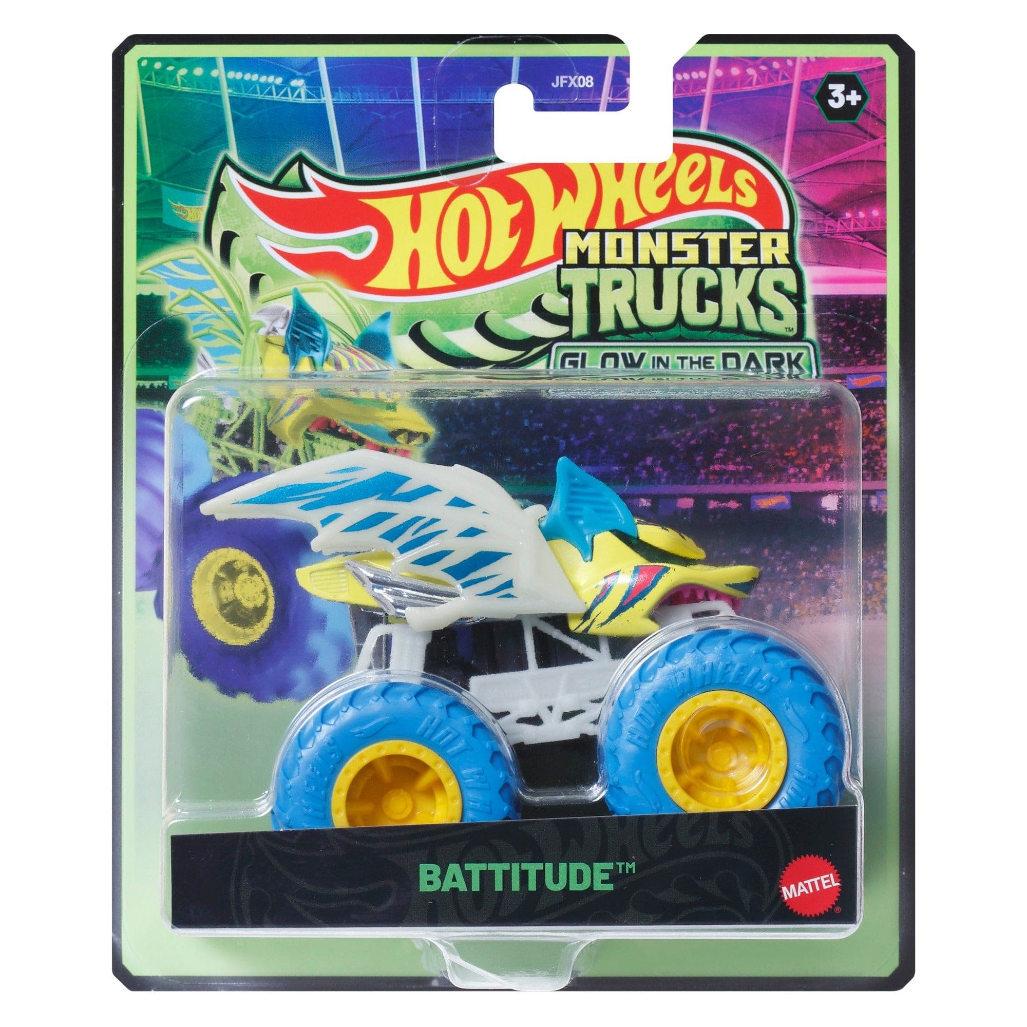 Hot Wheels Monster Trucks Glow in the Dark Assortment 1019473530770