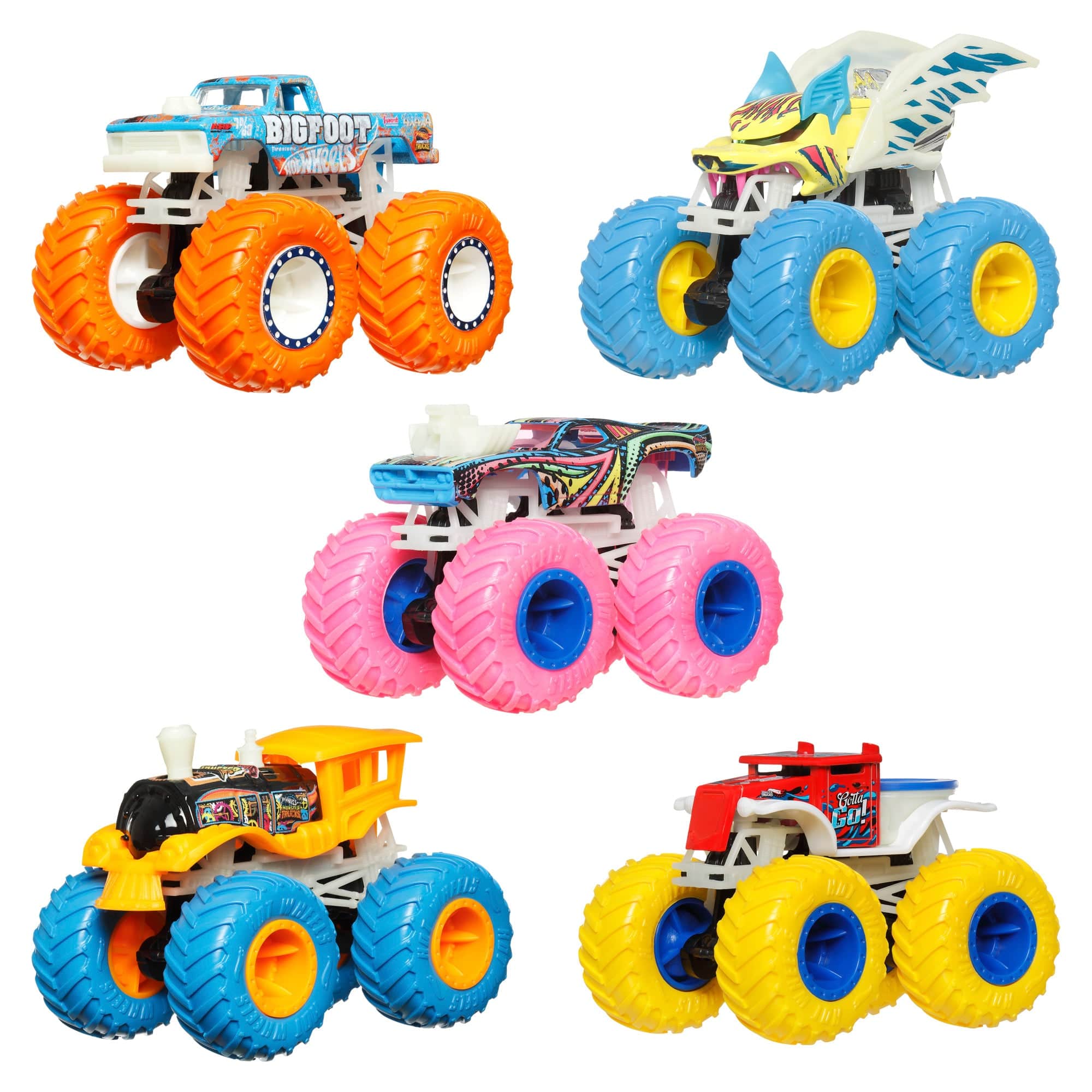Hot Wheels Monster Trucks Glow in the Dark Assortment 1019473530770