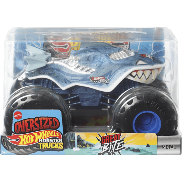 * Hot Wheels Monster Trucks Oversized Great Bite