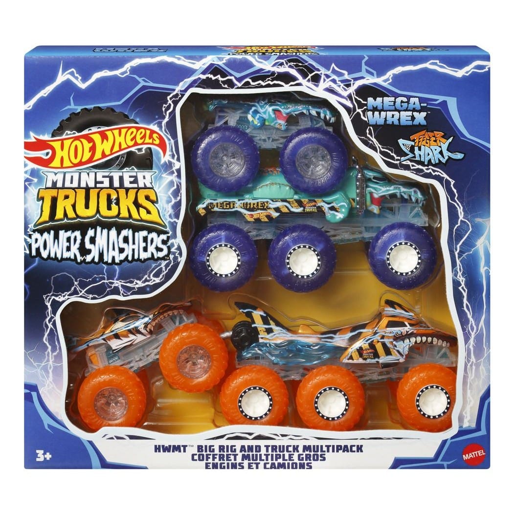 Hot Wheels MT 1:64 Power Smashers & Big Rigs 194735247776