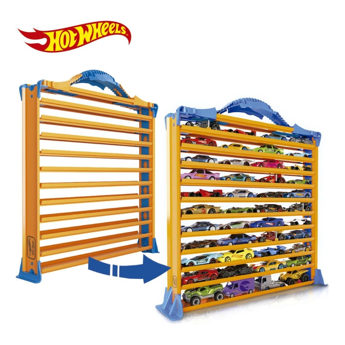 Hot Wheels Rack N Track Car Case 4893825028917