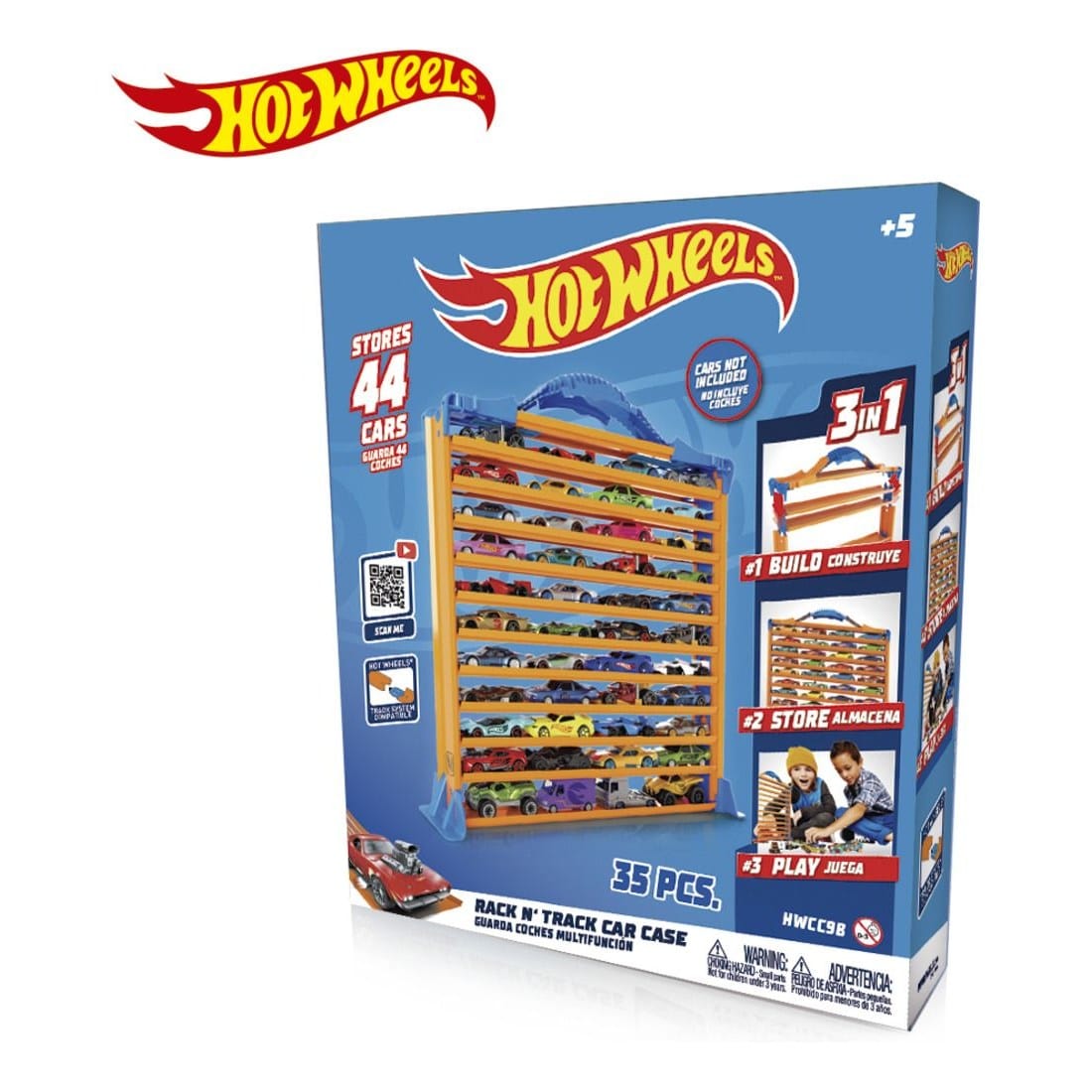 Hot Wheels Rack N Track Car Case 4893825028917