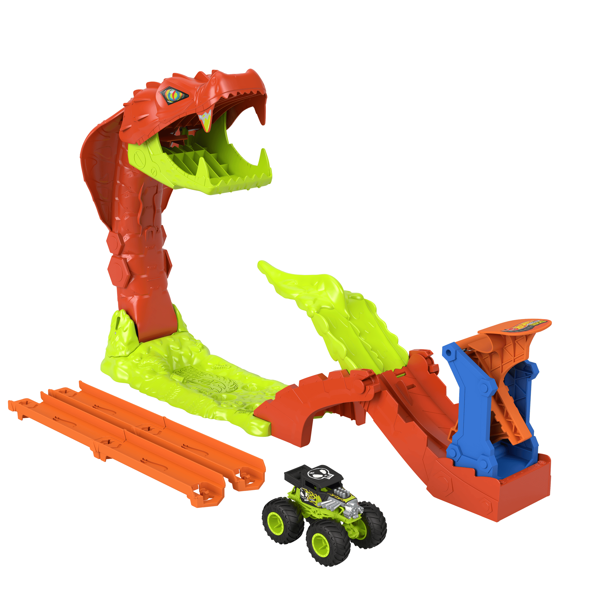 Hot Wheels Trucks Snake Slam Takedown Ultimate Edition Authentic Die-Cast Collectible Truck
