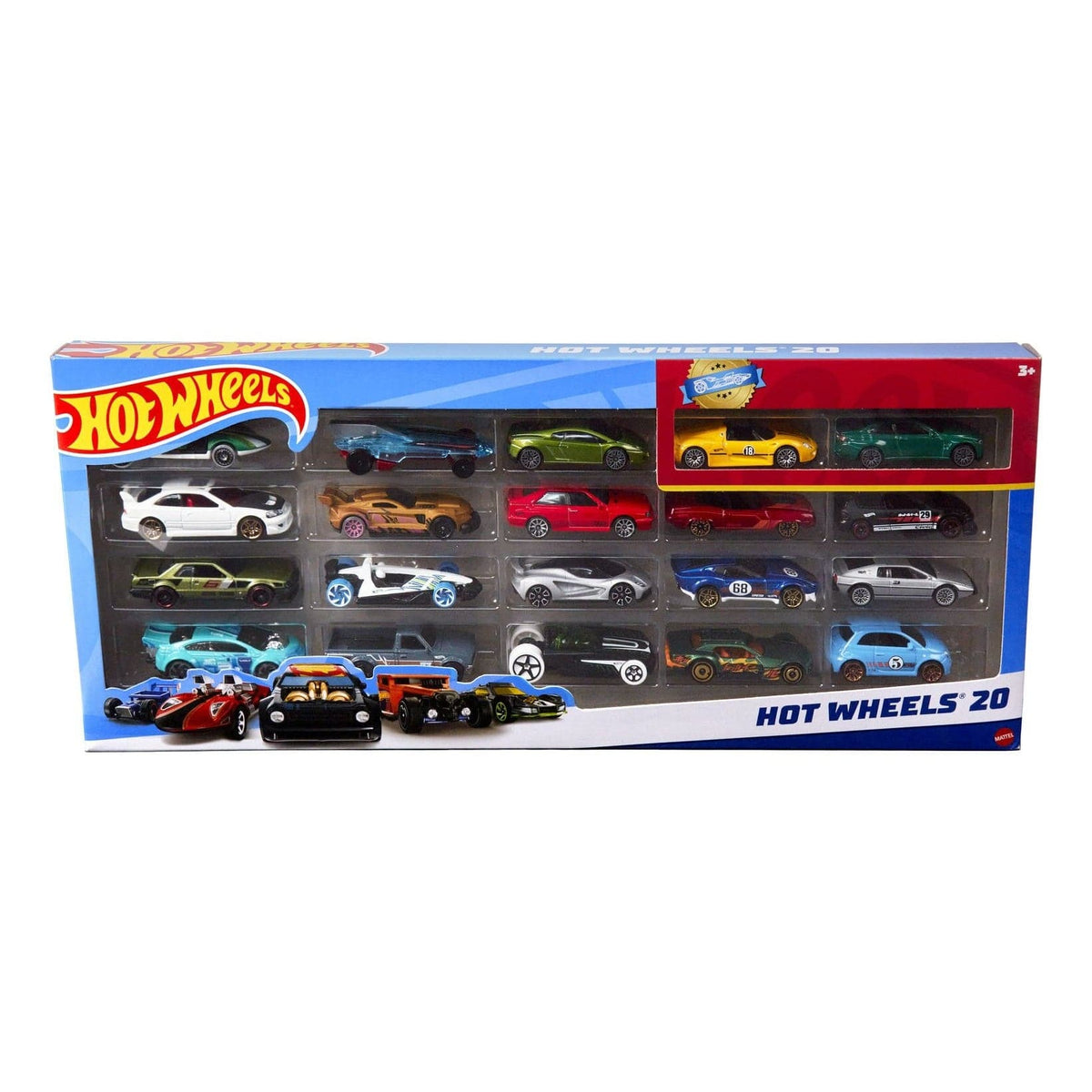 Hotwheels Basic 20 Car Pack 0027084257373