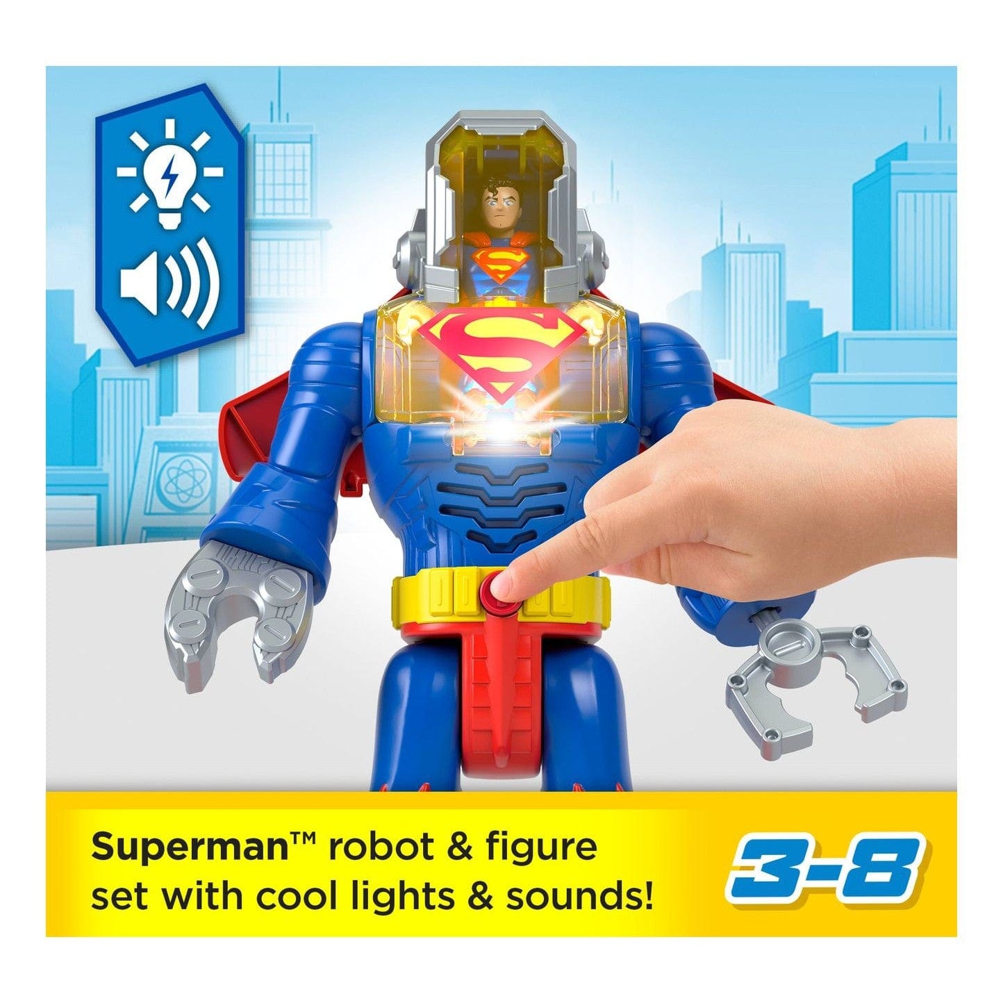 * Imaginext DC Super Friends Superman Insider 194735275939