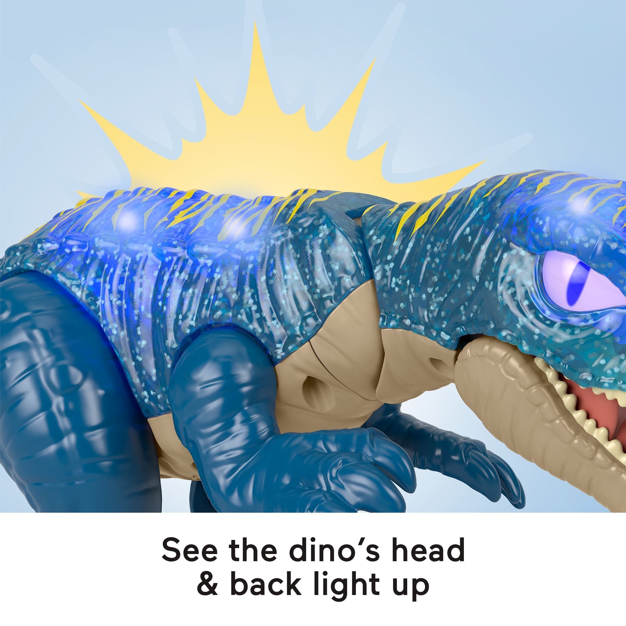 * Imaginext Jurassic World Growl & Glow Baryonyx 194735275946