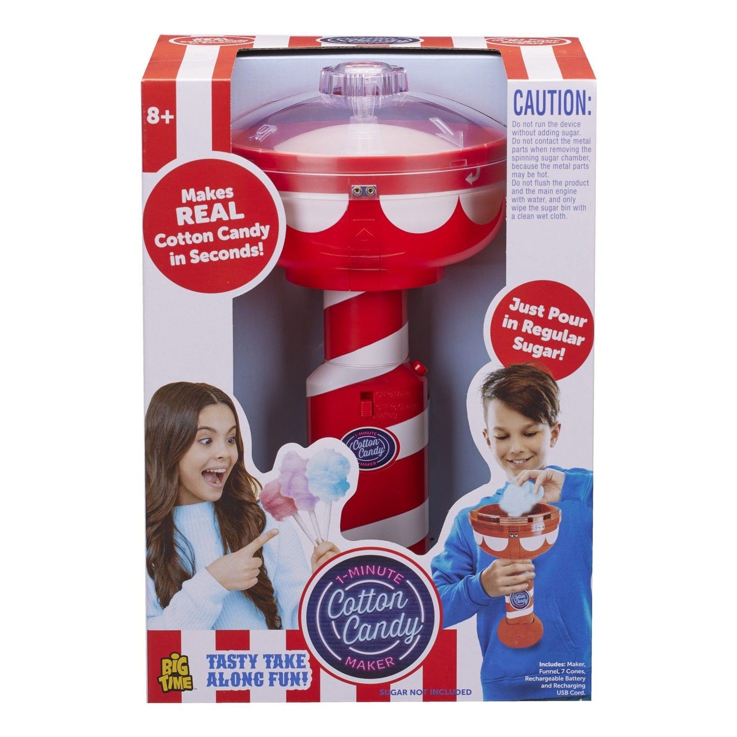 J! 1 Minute Cotton Candy Machine 703086931717