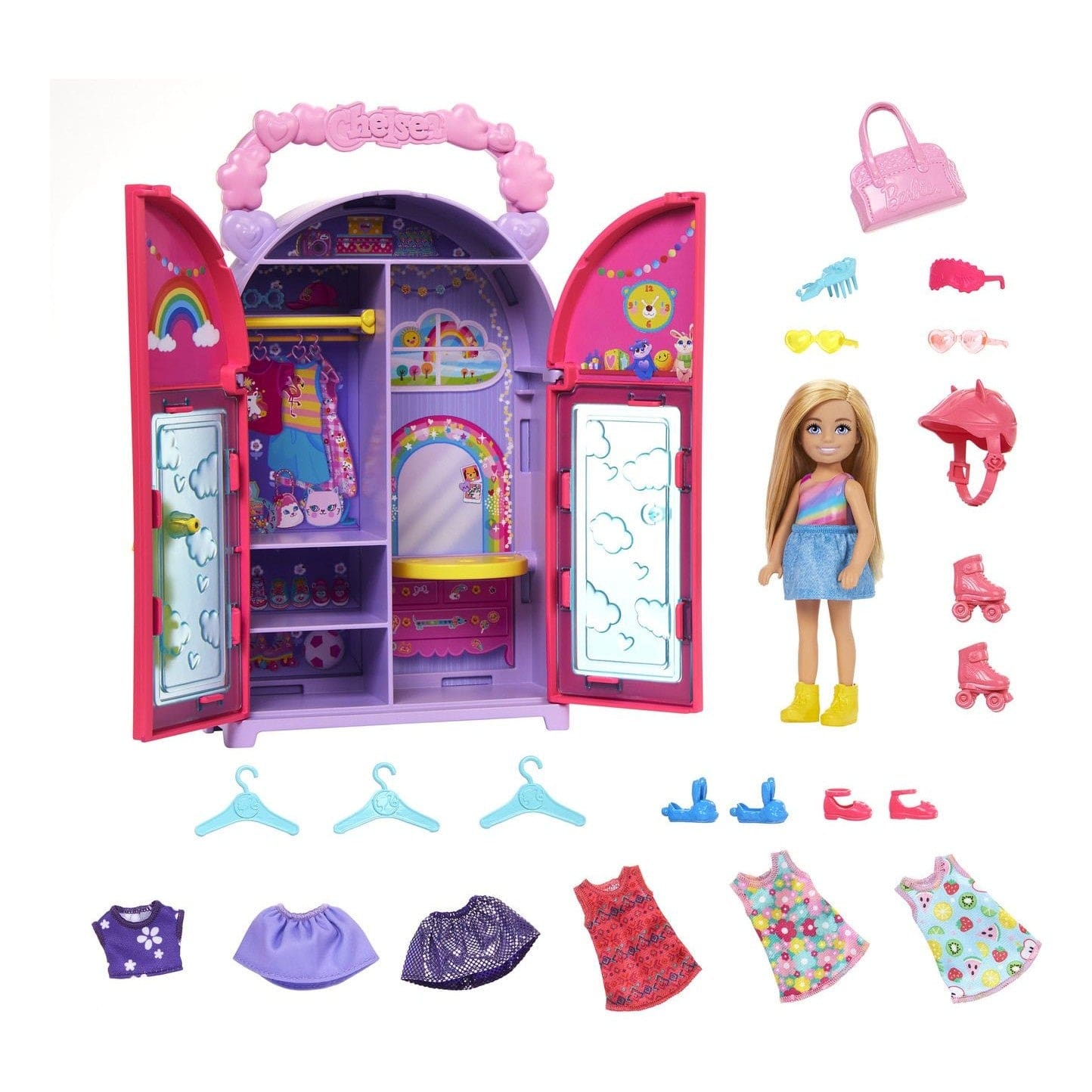 J! Barbie Chelsea Closet and Doll 194735234646
