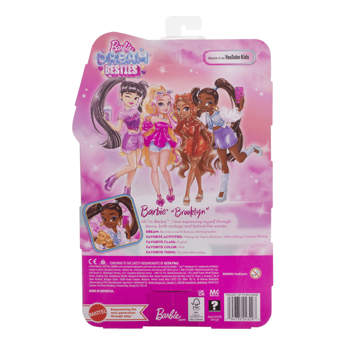 J! Barbie Dream Besties - Barbie Brooklyn 194735243297