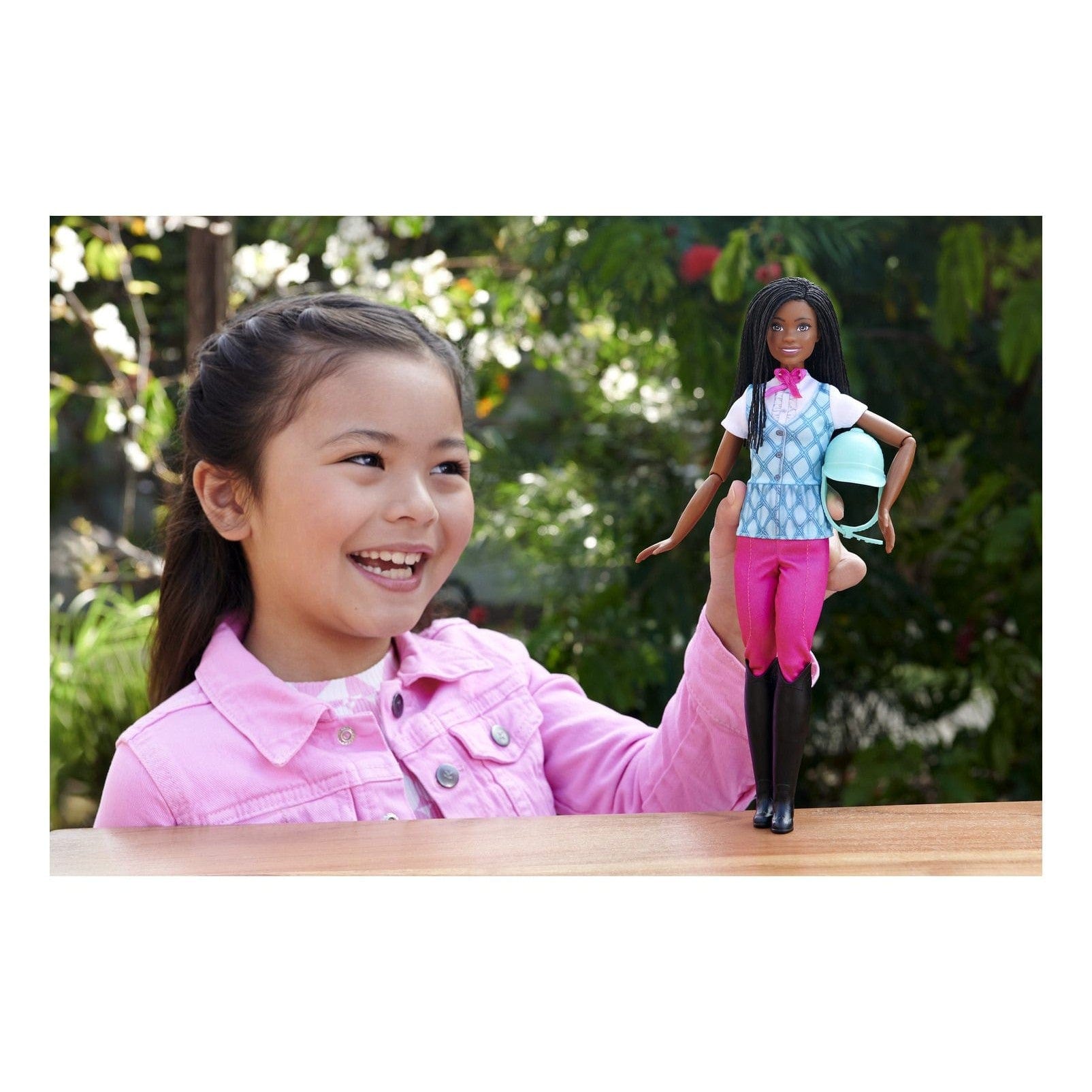 J! Barbie Riding Doll (Brooklyn) 194735230945