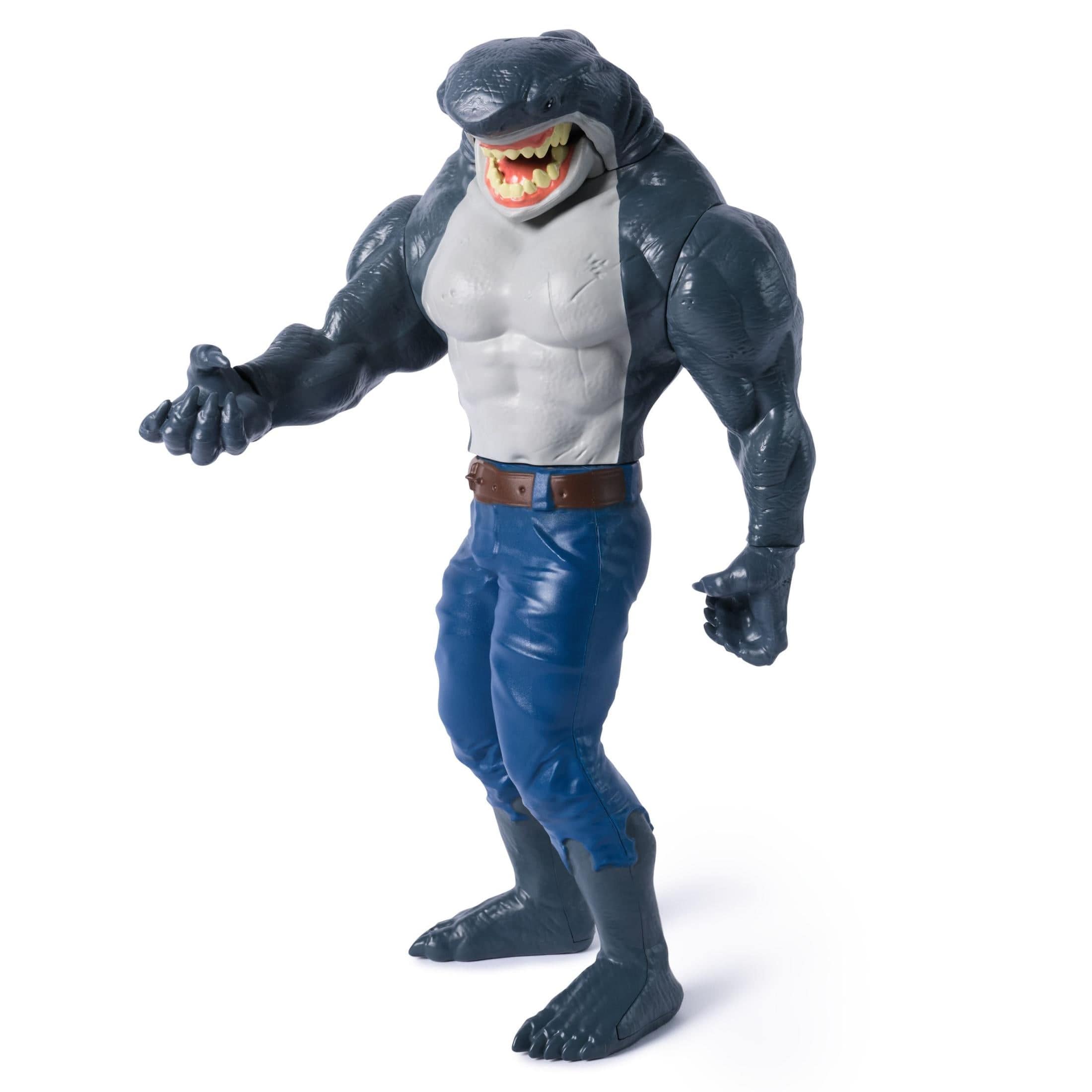 J! Batman 12in Giants King Shark S2 2pk 681147025851