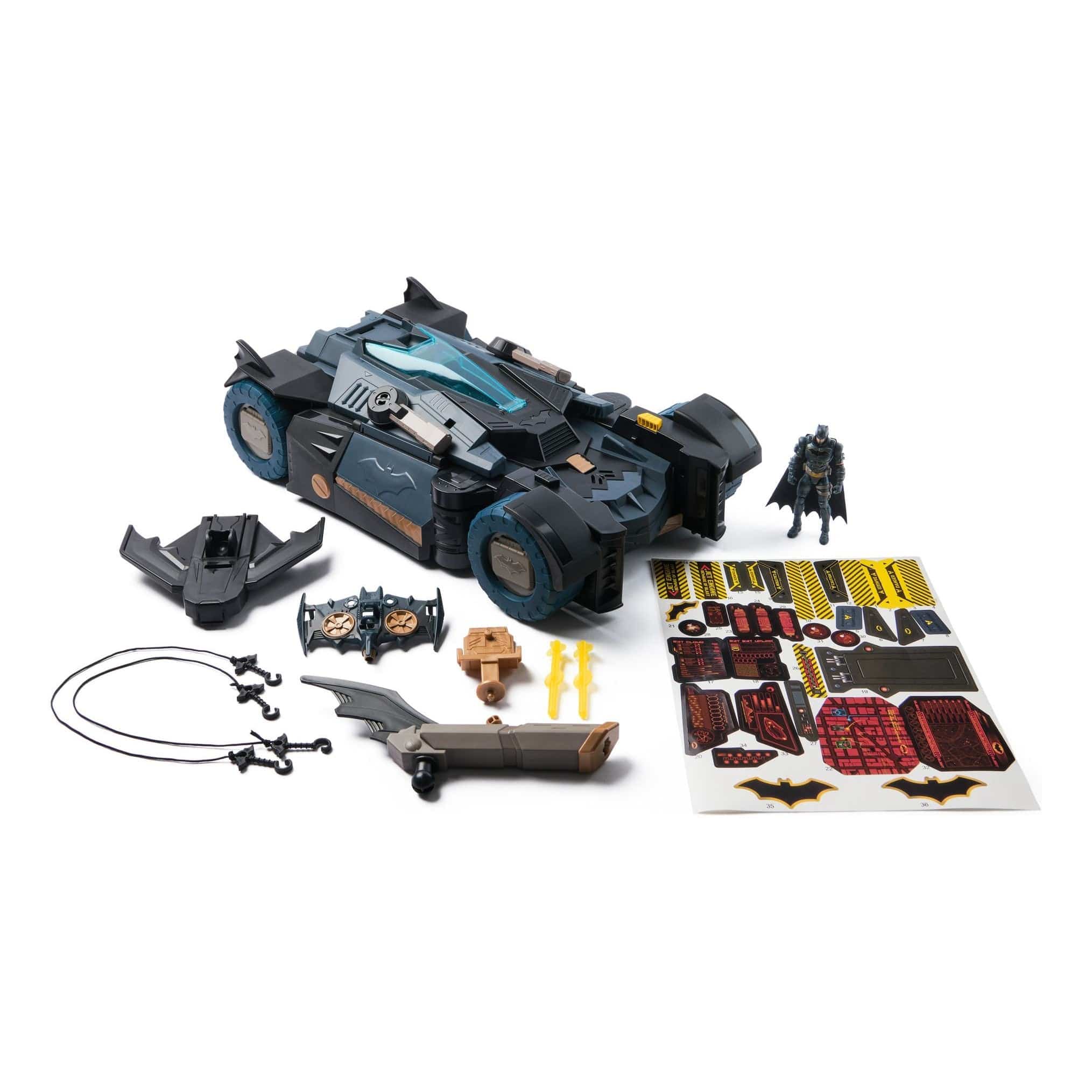 J! Batman Transforming Vehicle Playset 681147018068