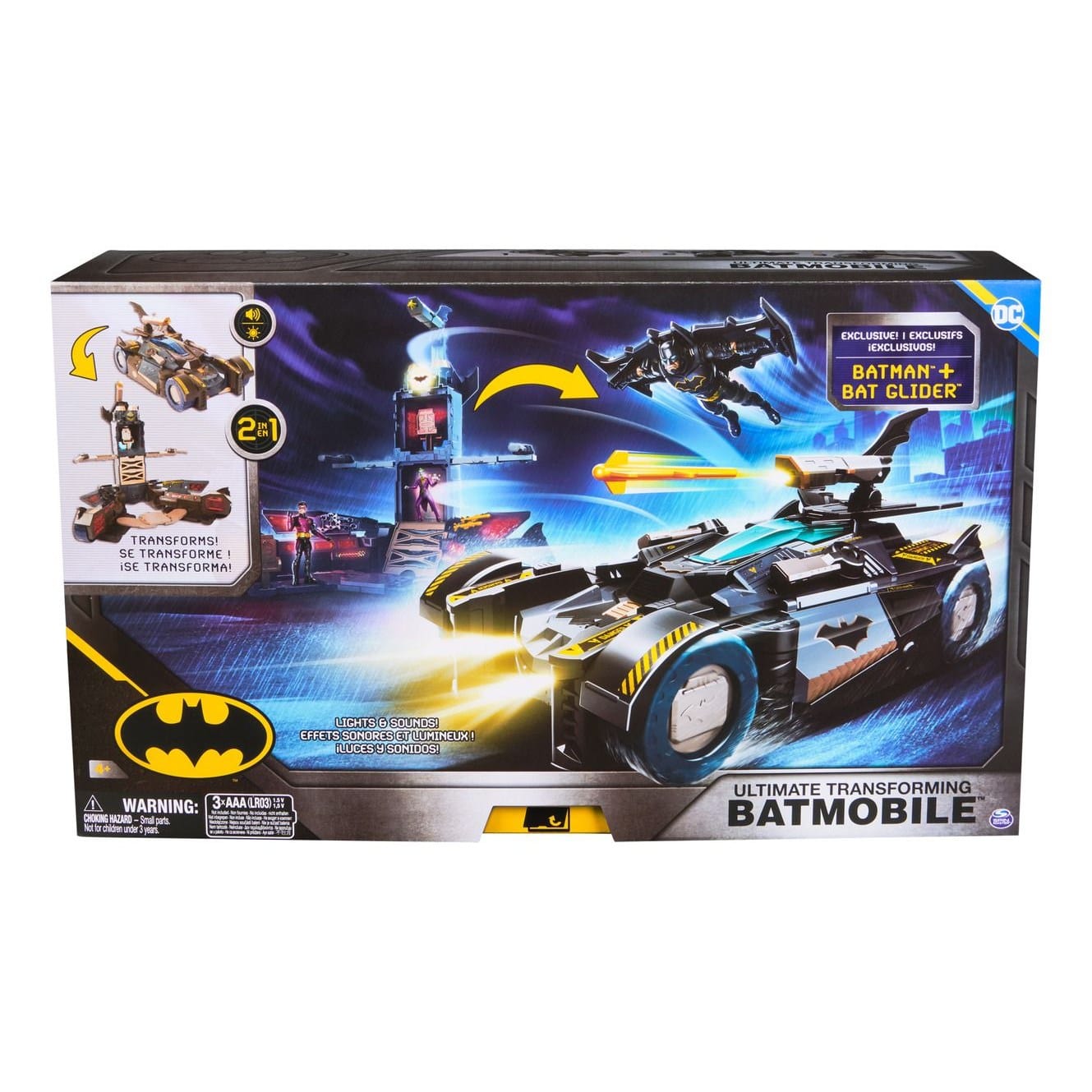 J! Batman Transforming Vehicle Playset 681147018068