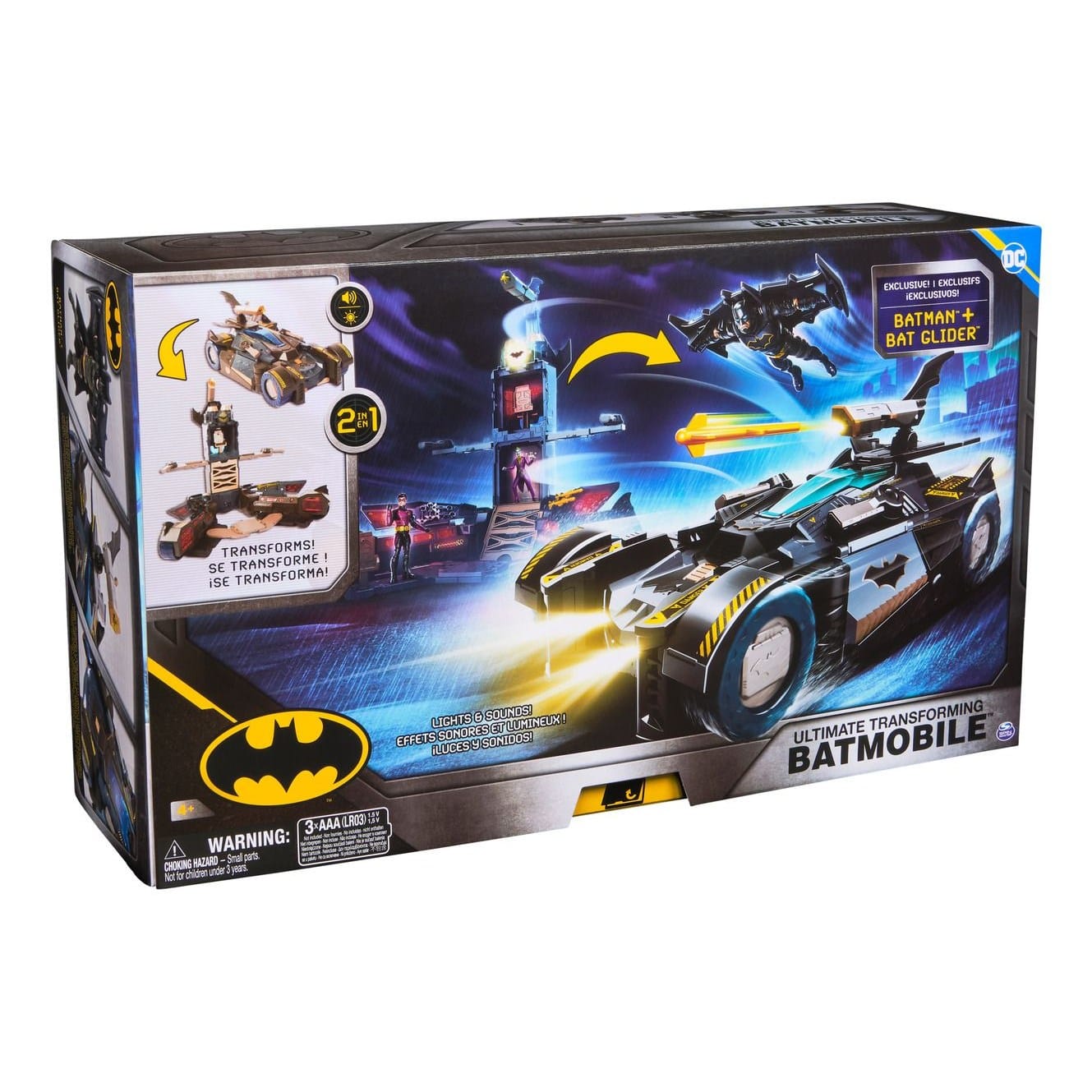 J! Batman Transforming Vehicle Playset 681147018068