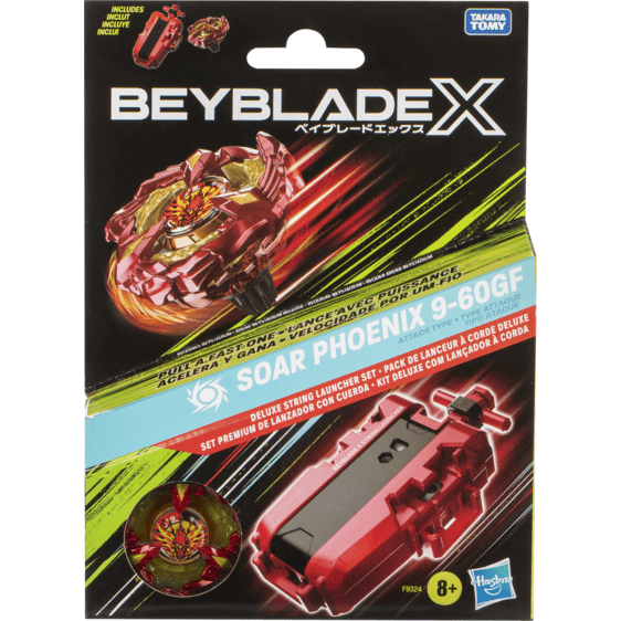 J! Beyblade X Deluxe Launcher & Top 5010996256607