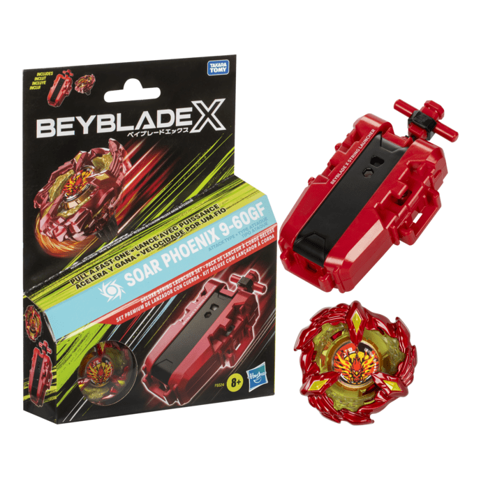 J! Beyblade X Deluxe Launcher & Top 5010996256607