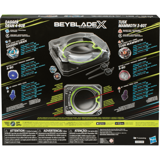 J! Beyblade X Xtreme Battle Set 5010996256959